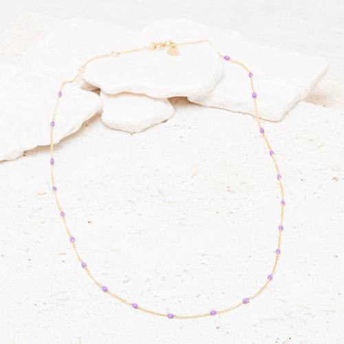 Collier Zoelie Purple