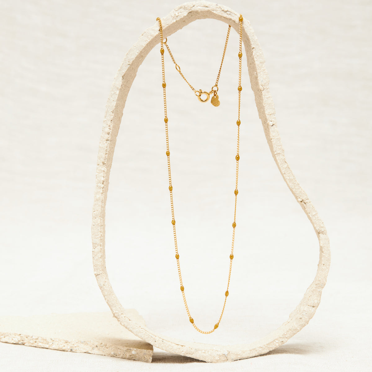 Collier Zoelie Dore Brillant