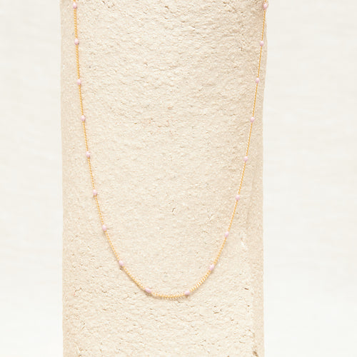 Collier Zoelie Rose Quartz