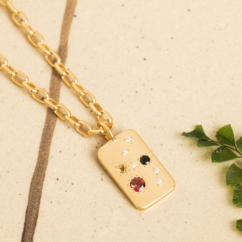 Collier Jany Grenat
