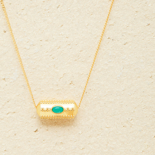 Collier Anika Onyx Vert