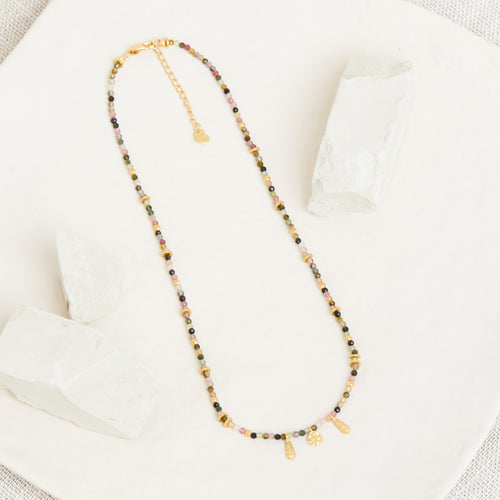Collier Rahia Tourmaline Multi