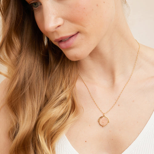 Collier Selie Amazonite Orange