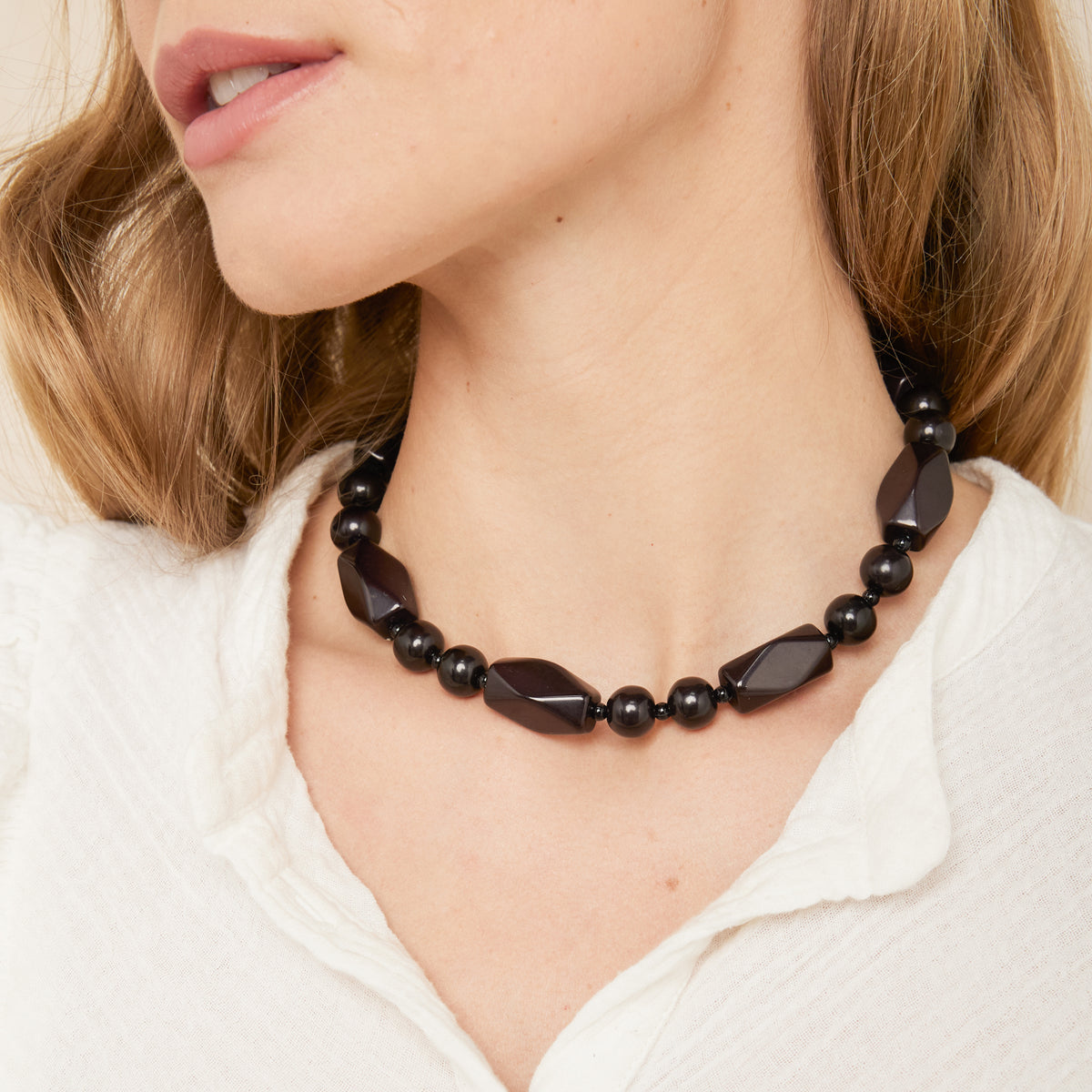Collier Isabel Noir