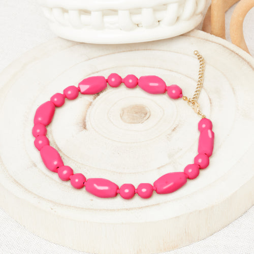 Collier Isabel Fuschia