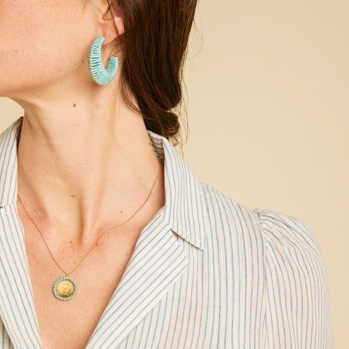 Collier Virginie Turquoise