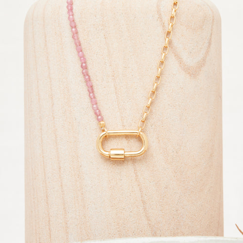 Collier Anatolia Tourmaline Rose