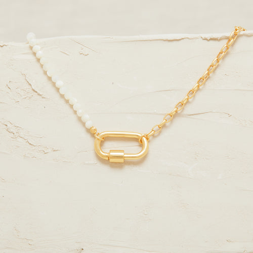 Collier Anatolli Perle Blanche
