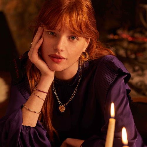 Collier Sady Or