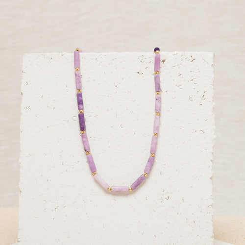 Collier Chandra Lapidolite