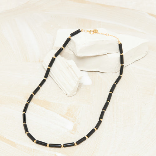 Collier Chandra Onyx Noir