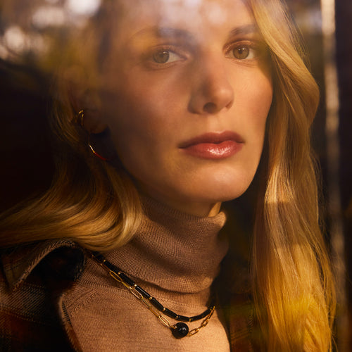 Collier Lenora Noir