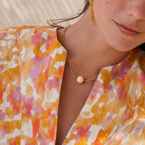 Collier Lenora Ecru