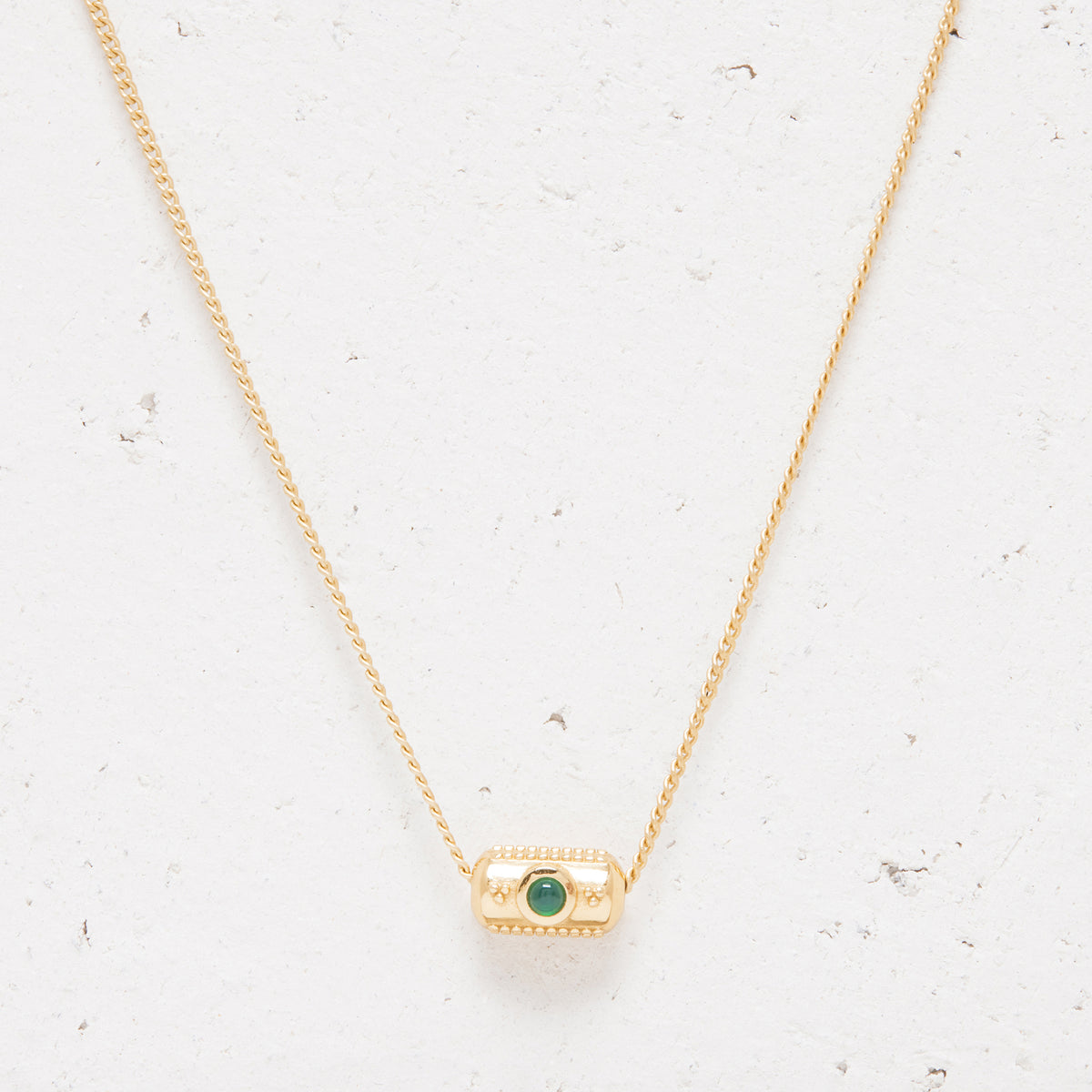 Collier Mini Anika Onyx Vert