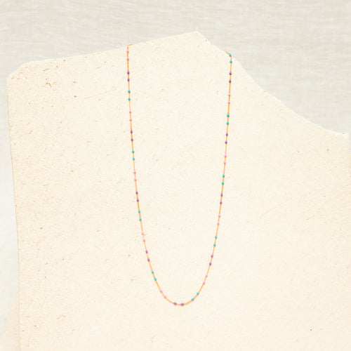 Collier Maxi Loulou Purple