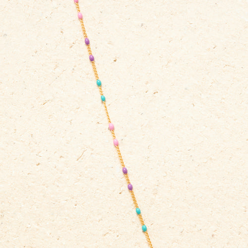 Collier Maxi Loulou Purple