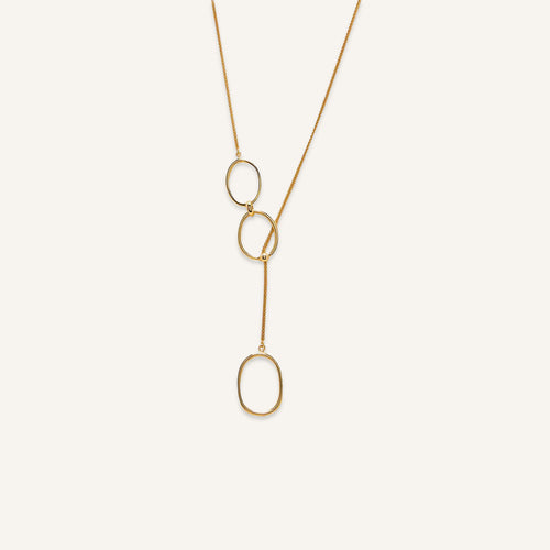 Collier Orzo Or