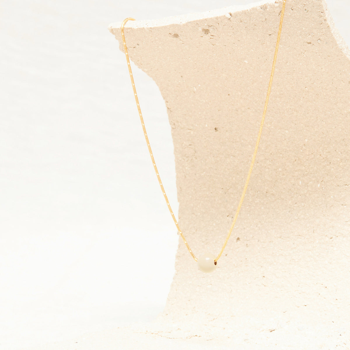 Collier Mini Lenora Ecru