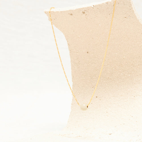 Collier Mini Lenora Ecru