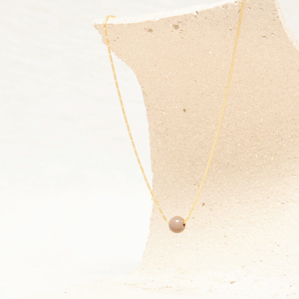 Collier Mini Lenora Taupe