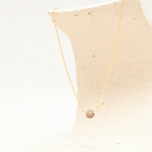 Collier Mini Lenora Taupe