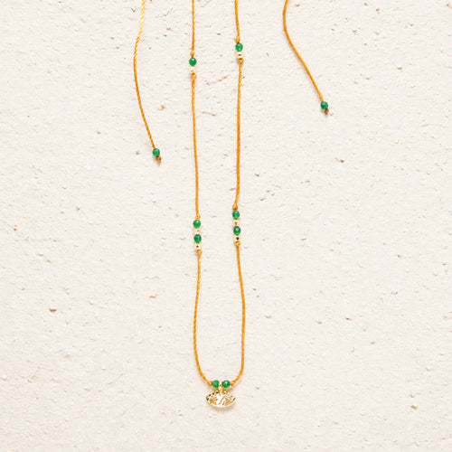 Collier Tanya Onyx Vert