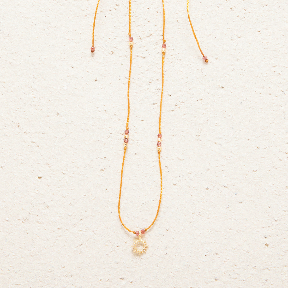 Collier Marily Grenat