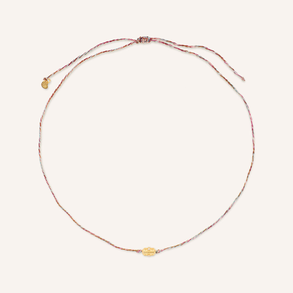 Collier Ishita Zircon Blanc/Wild Rose