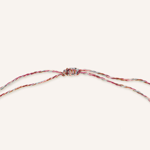 Collier Ishita Zircon Blanc/Wild Rose