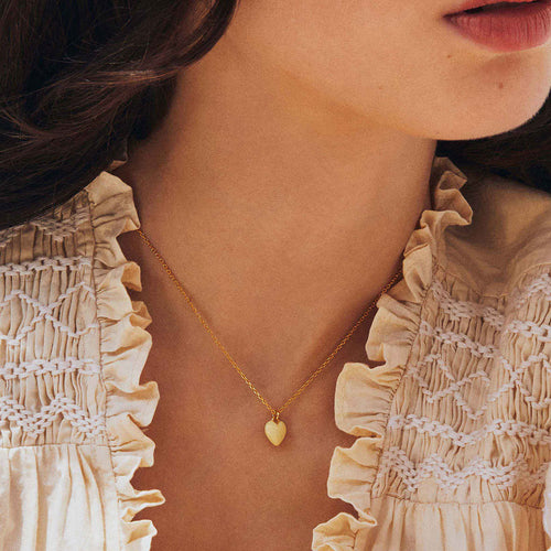 Collier Cuore Vanille