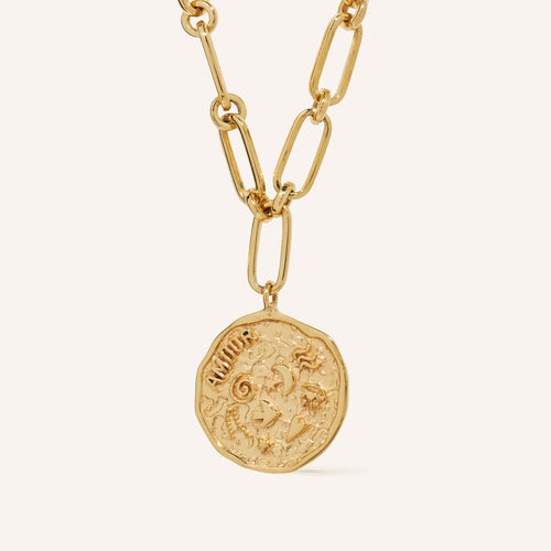 Collier Nalin Zircon Blanc