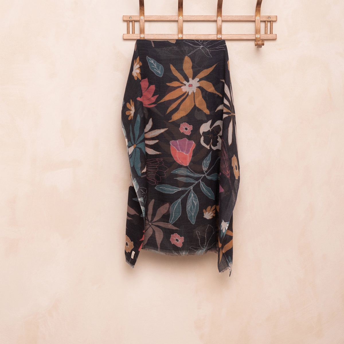 Echarpe Kyra Azulejos Noir