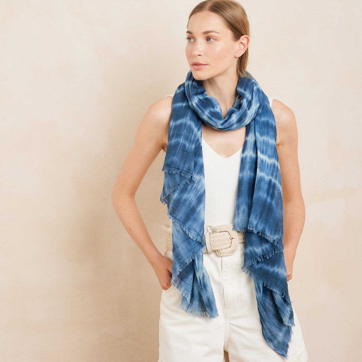 Echarpe Daya Denim