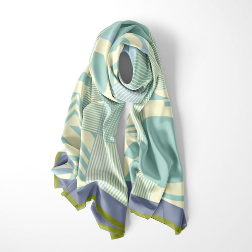 Echarpe Franny Biarritz En Ete Opaline