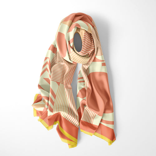 Echarpe Franny Biarritz En Ete Blush