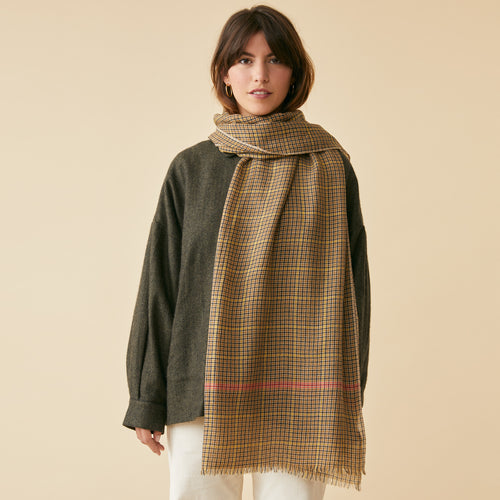 Echarpe Francine Pourpre