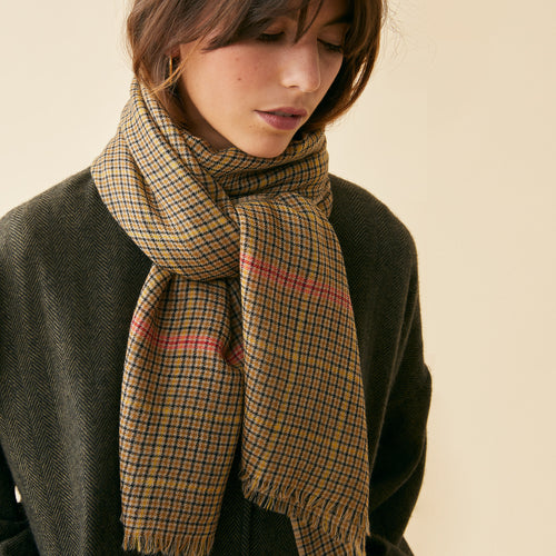 Echarpe Francine Pourpre