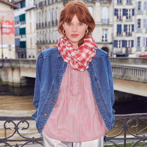 Echarpe Etienne Carmine