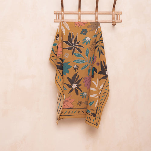 Foulard Lynna Azulejos Ambre