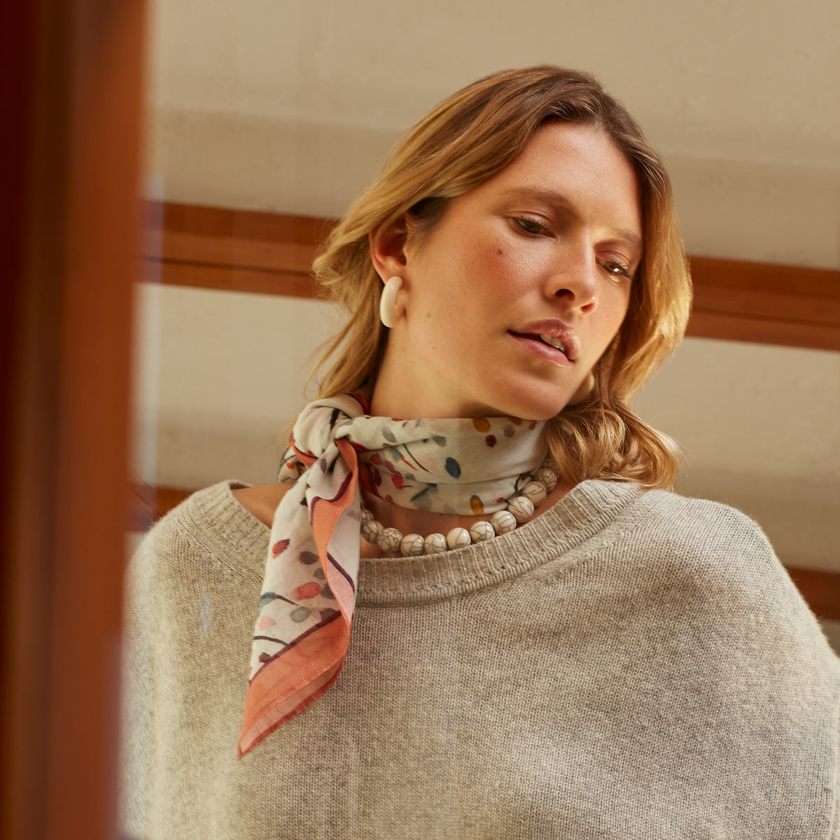 Foulard Juliet Pioupiou Flanelle