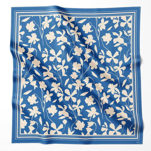 Foulard Floran Campagne Vintage Denim