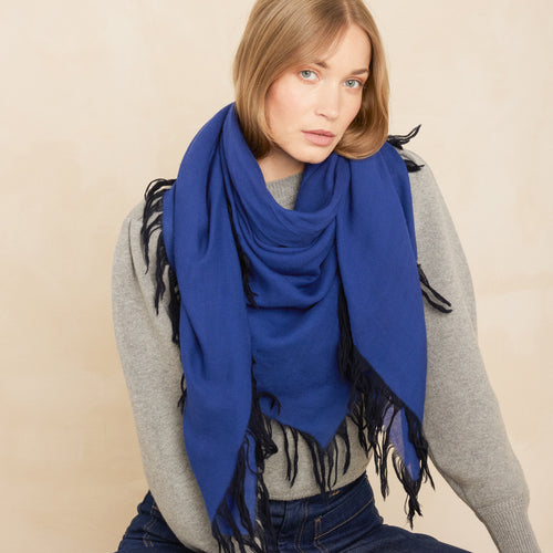 Foulard April Bleu Electrique