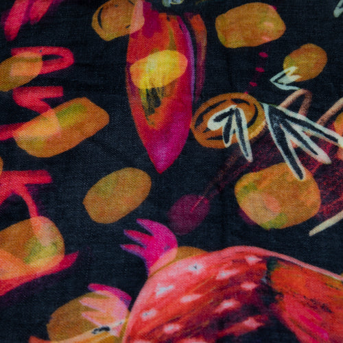 Foulard Selene Funky Noir