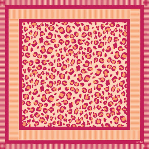 Foulard Leopold Leo Lipstick