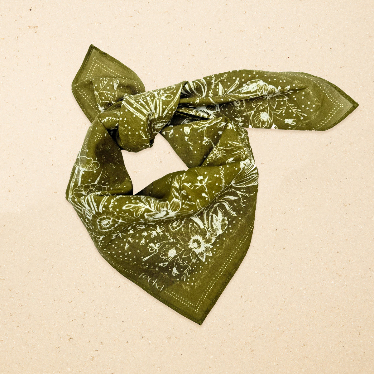 Foulard Giulian Flower Bandana Avocat