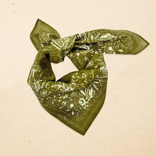 Foulard Giulian Flower Bandana Avocat