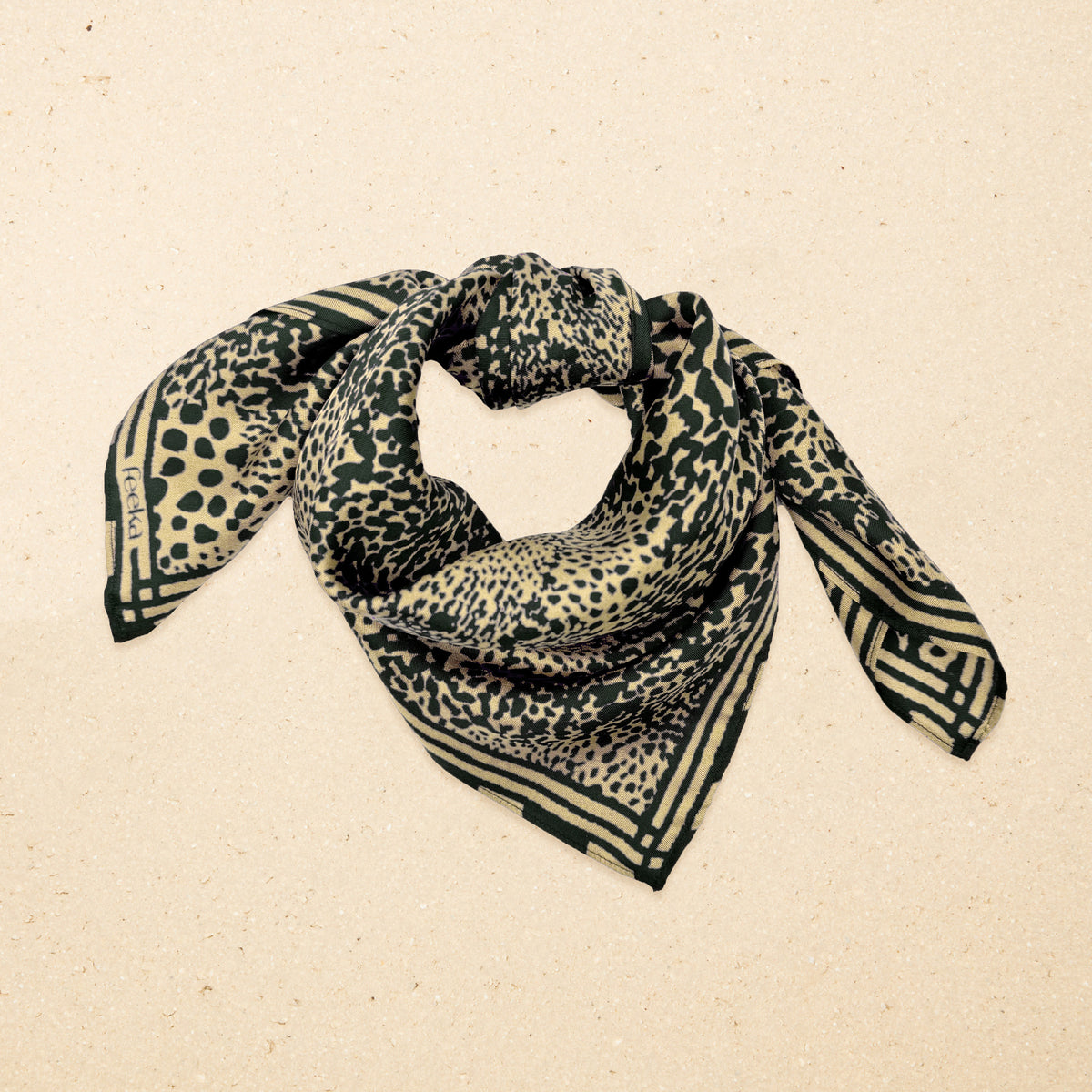 Foulard Giany Leo Patchwork Avocat