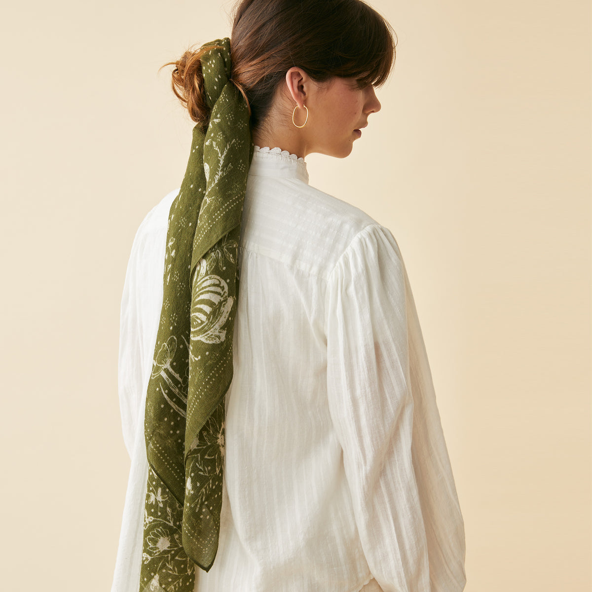 Foulard Felicie Flower Bandana Avocat