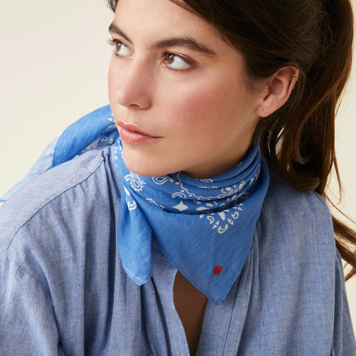 Foulard Bandana Denim