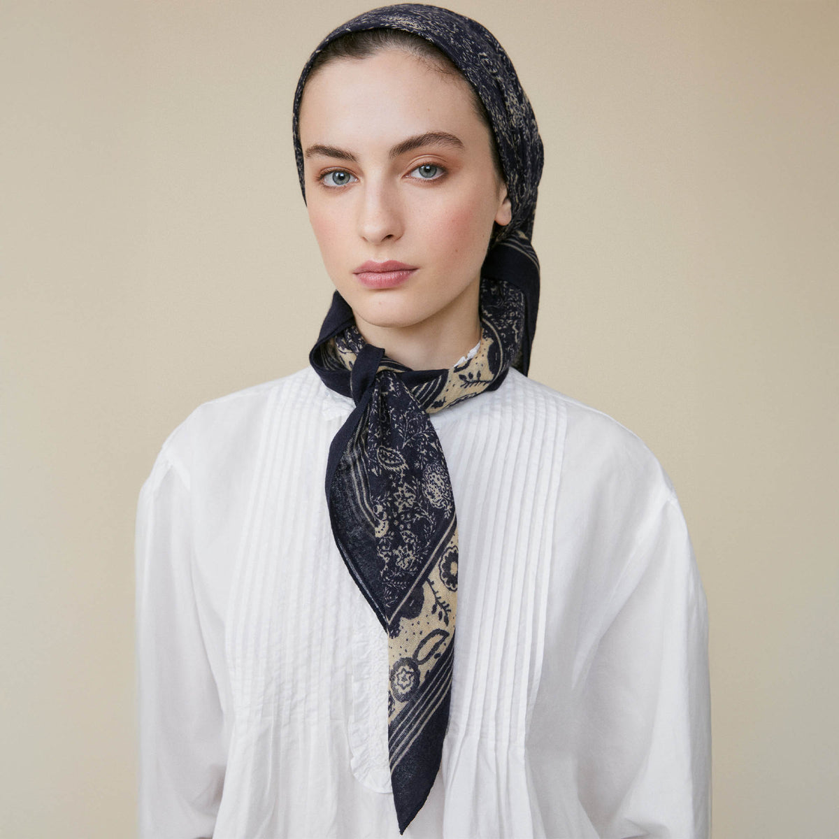 Foulard Oliver Bleu Fonce